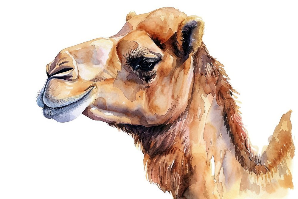 Silly camel face animal mammal creativity.
