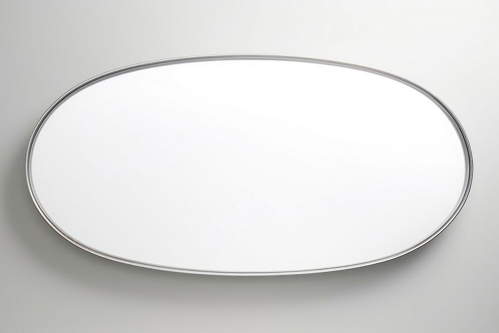 Mirror simplicity shape oval.