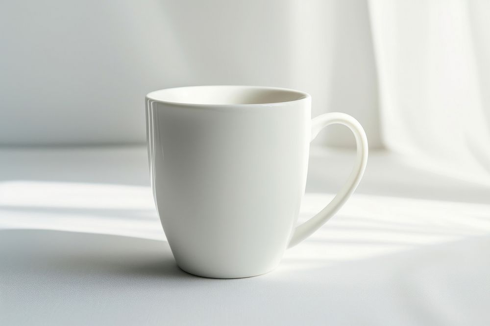 Mug  simplicity porcelain coffee.