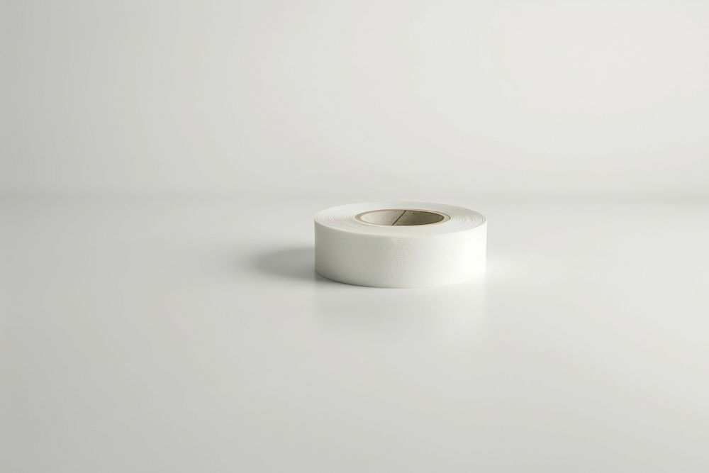 Tape  white still life cylinder.