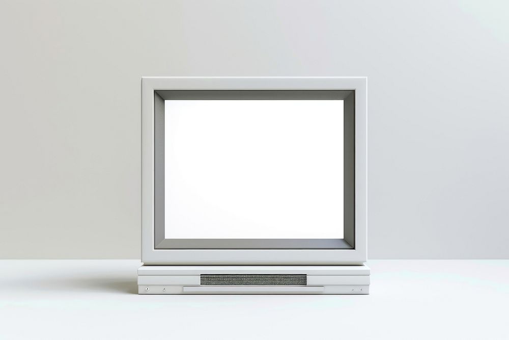 Tv  television screen white.