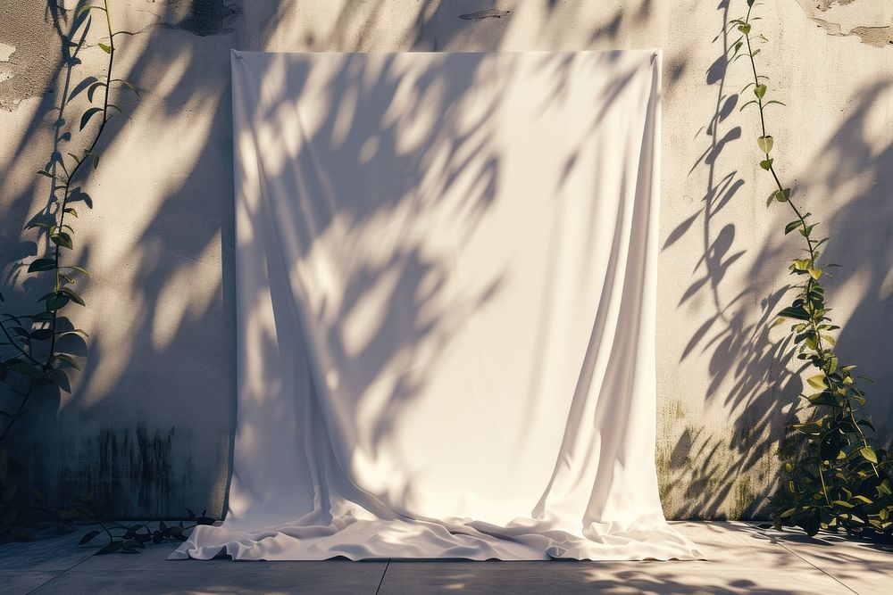 Fabric shadow white architecture. | Premium Photo - rawpixel