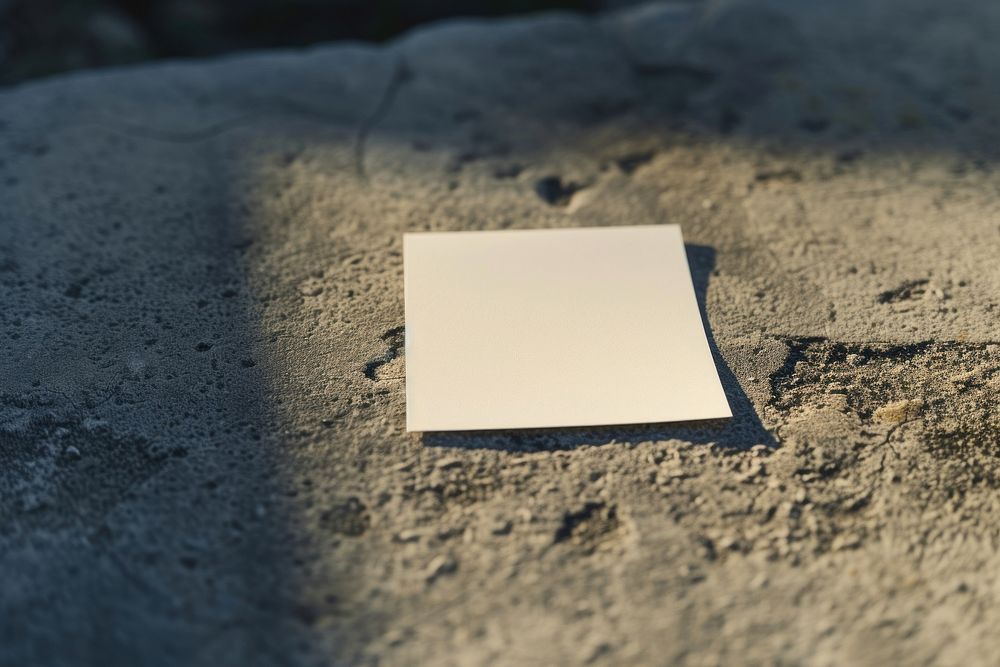 Sticky notes  shadow paper soil.