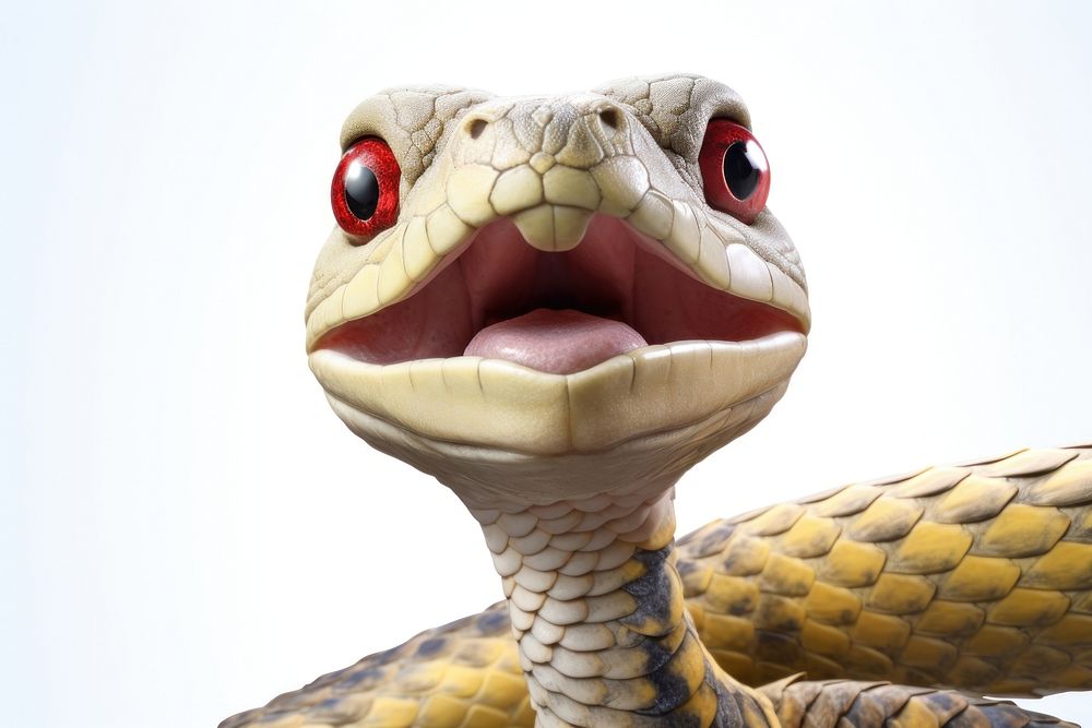Snake Selfie reptile animal representation.