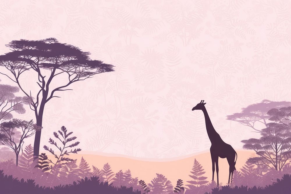 Safari background wildlife outdoors giraffe.