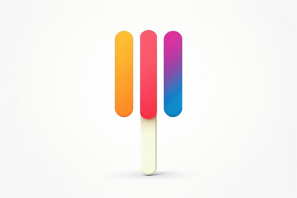 Logo of popsicle line white background lollipop.
