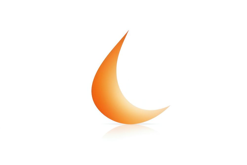 Orange cat vectorized line logo shape white background.