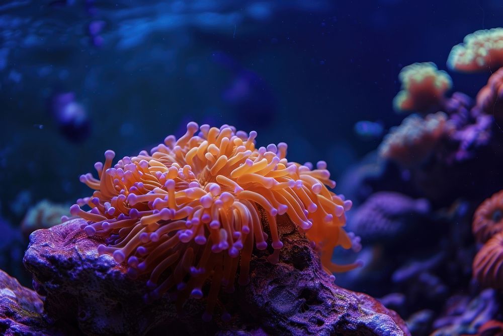 Coral underwater sea outdoors animal.
