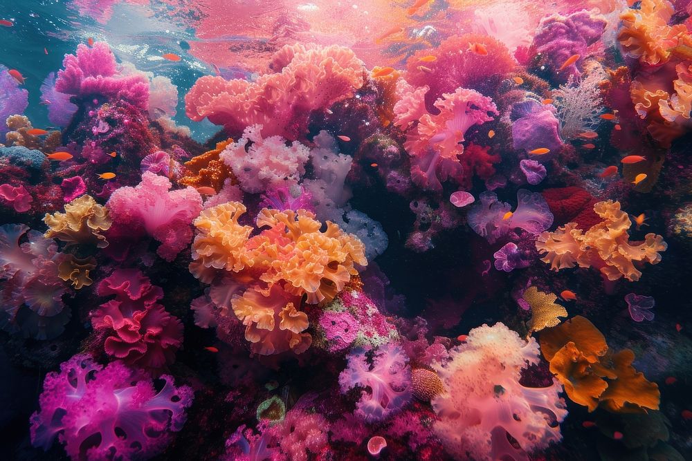 Coral underwater sea outdoors nature.