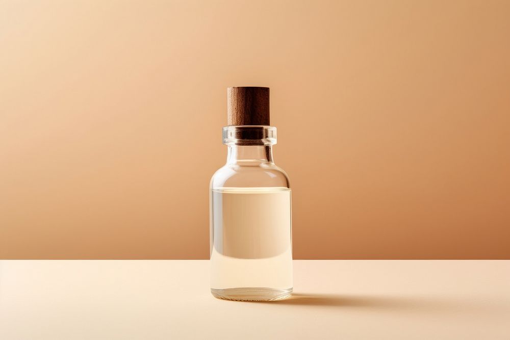 Essential oil perfume bottle glass.