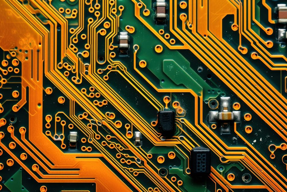 Circuit board backgrounds motherboard electronics.