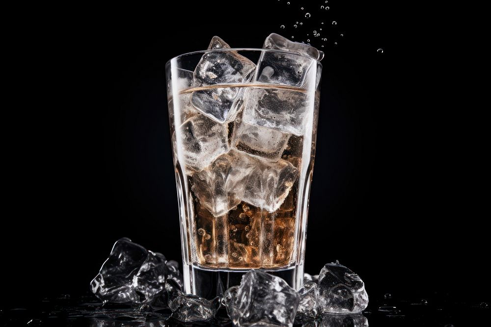 Sparkling water drink glass soda.