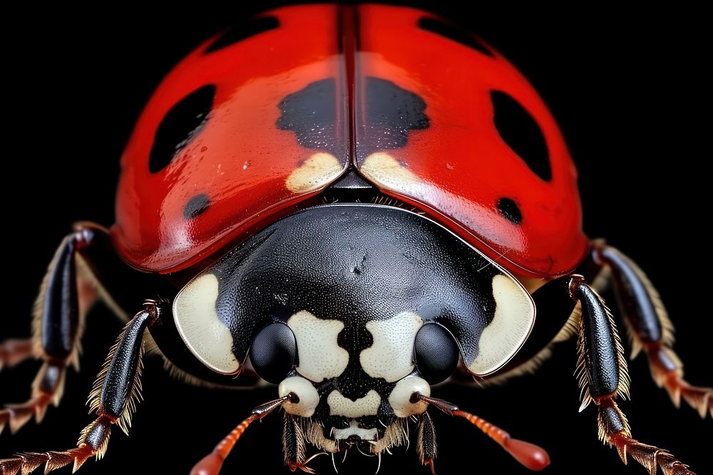 Ladybug animal insect red.