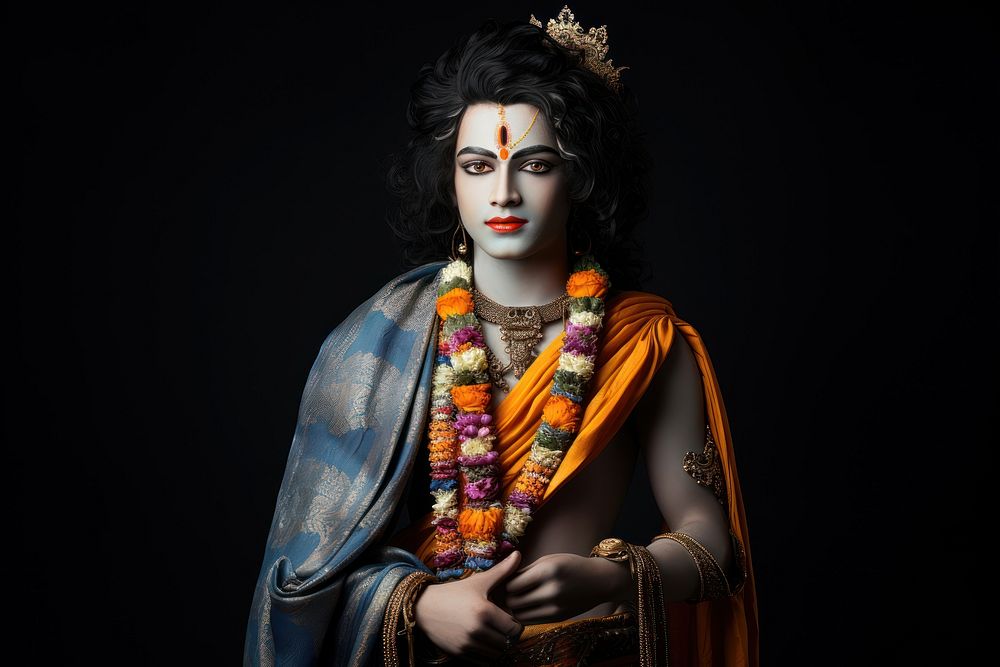 Krishna photography tradition portrait.