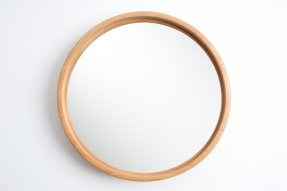 Mirror photography circle shape.