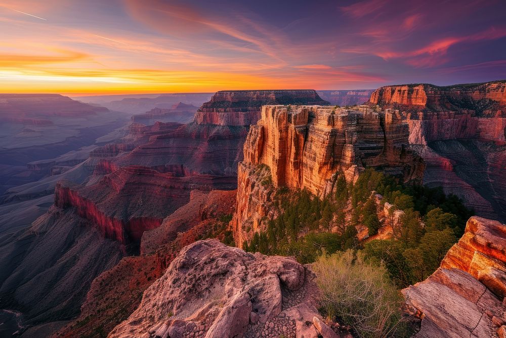 Grand canyon landscape outdoors scenery.