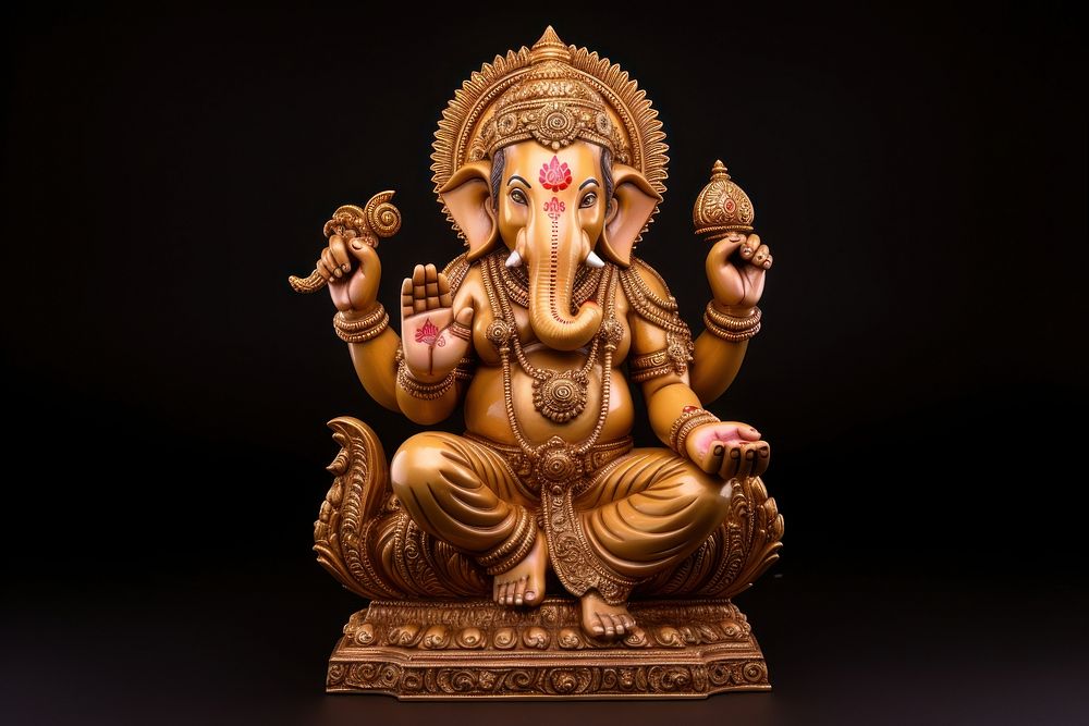 Ganesha statue representation spirituality creativity.