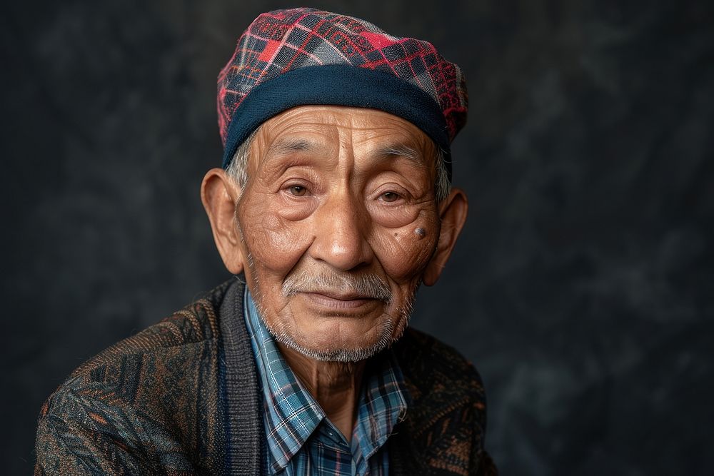 Nepalese Middle Age photography portrait adult.