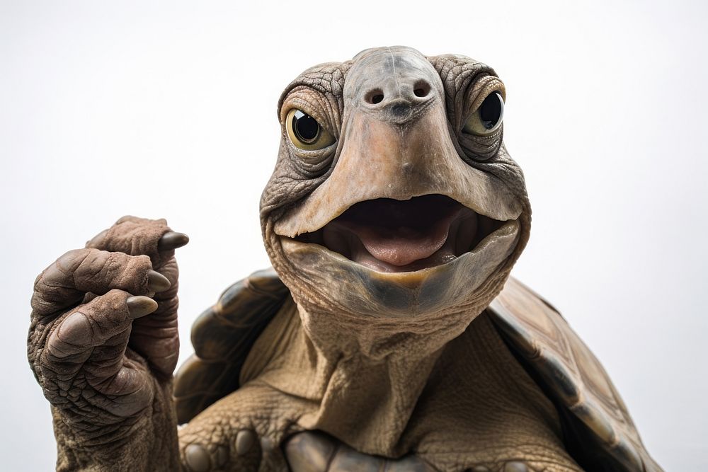 Selfie tortoise wildlife reptile animal.