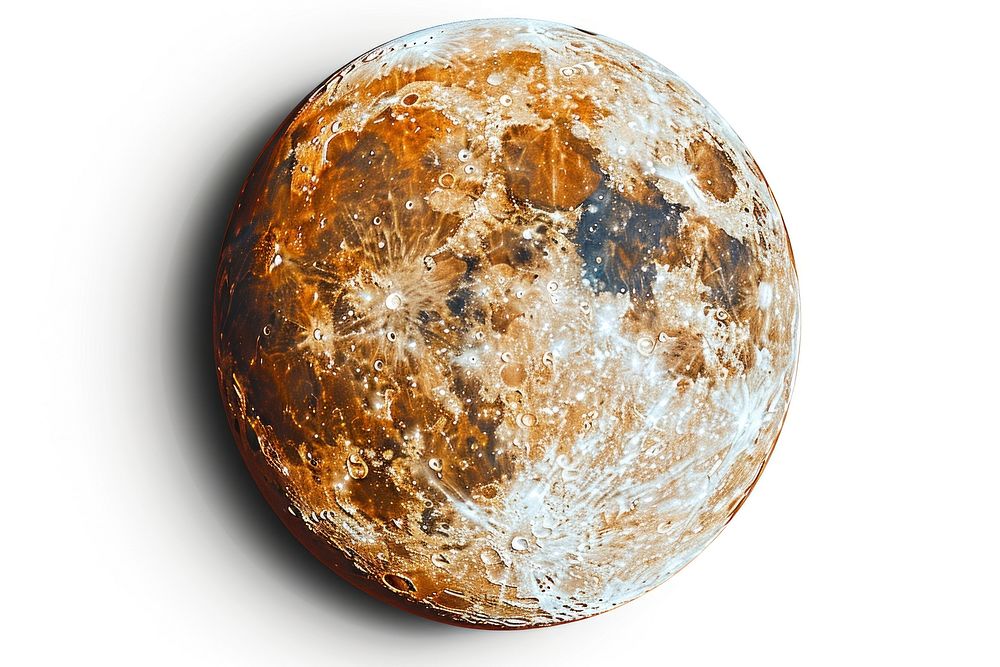 Full moon astronomy sphere planet.