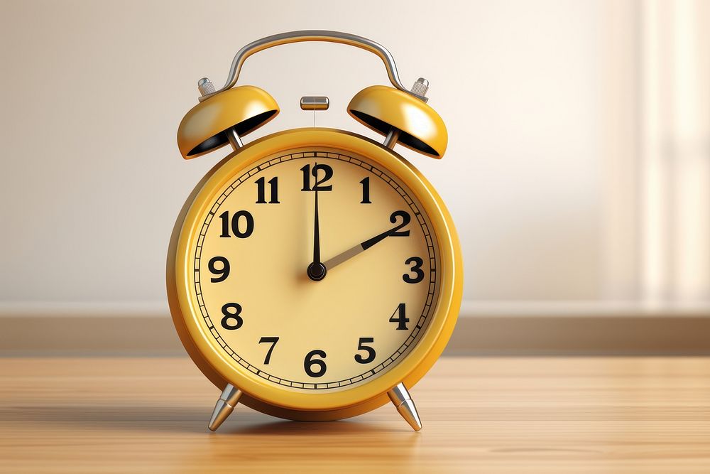 Alarm clock furniture deadline accuracy.