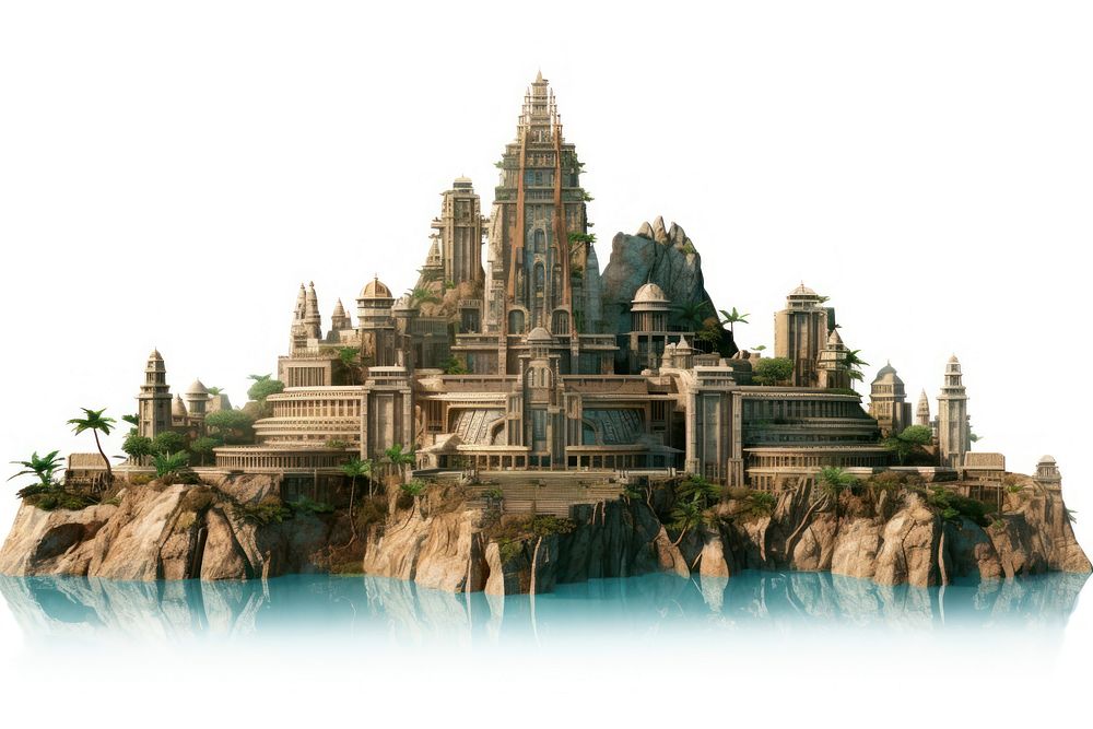 Atlantis architecture building outdoors.