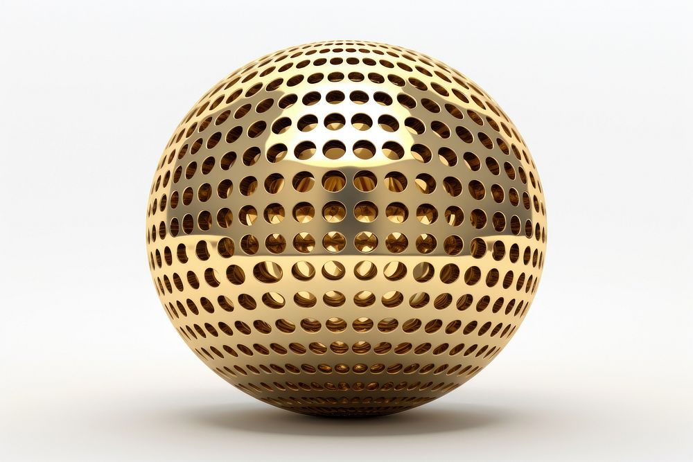 Half sphere backgrounds shiny gold.