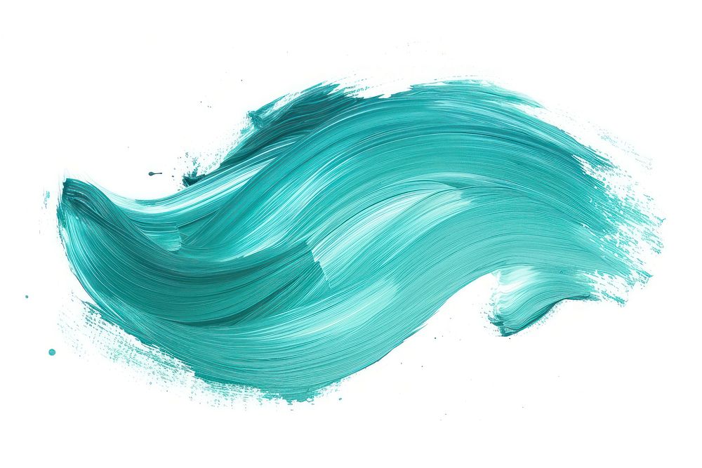 Wave texture brush stroke backgrounds green paint.