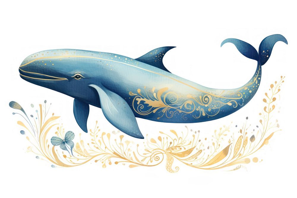 Whale whale dolphin animal.