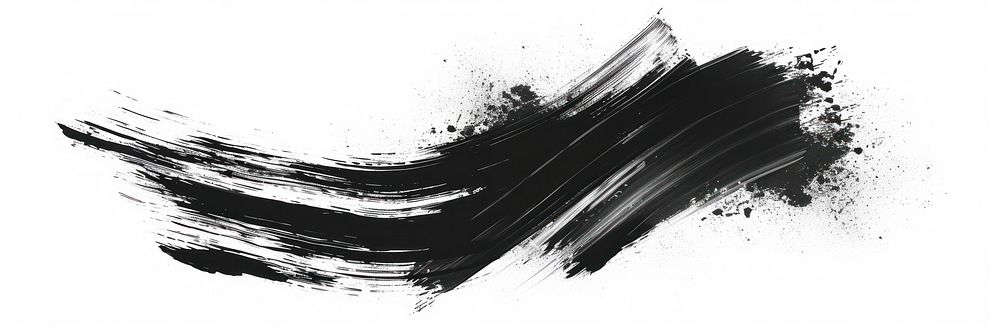Black and white brush stroke backgrounds drawing sketch.