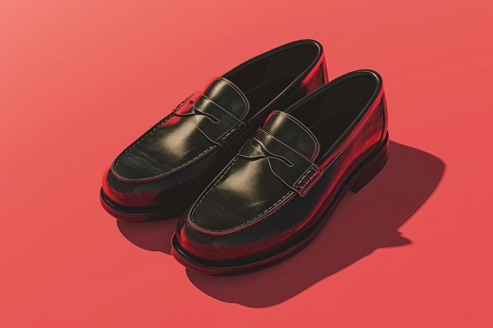 Men loafer shoes footwear fashion shoelace.