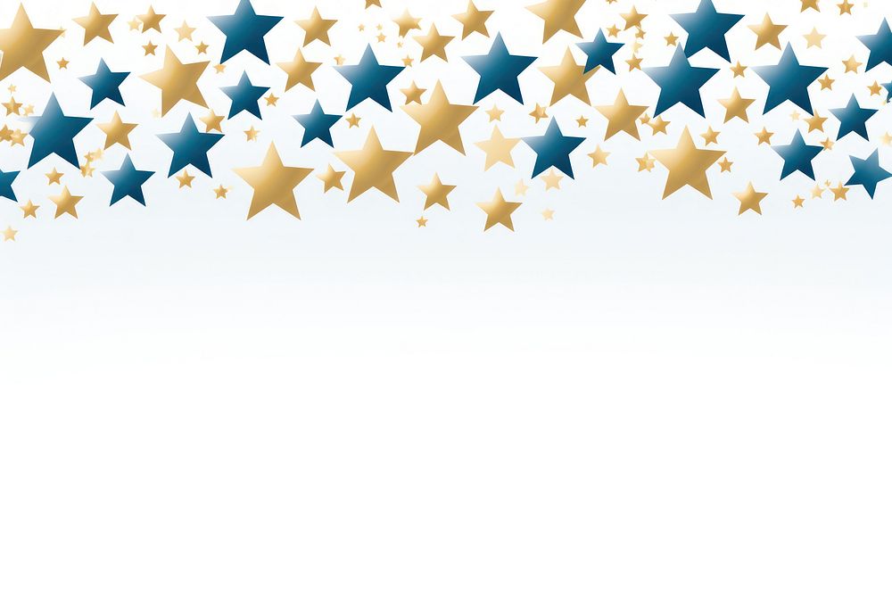 Star line horizontal border backgrounds white background copy space.