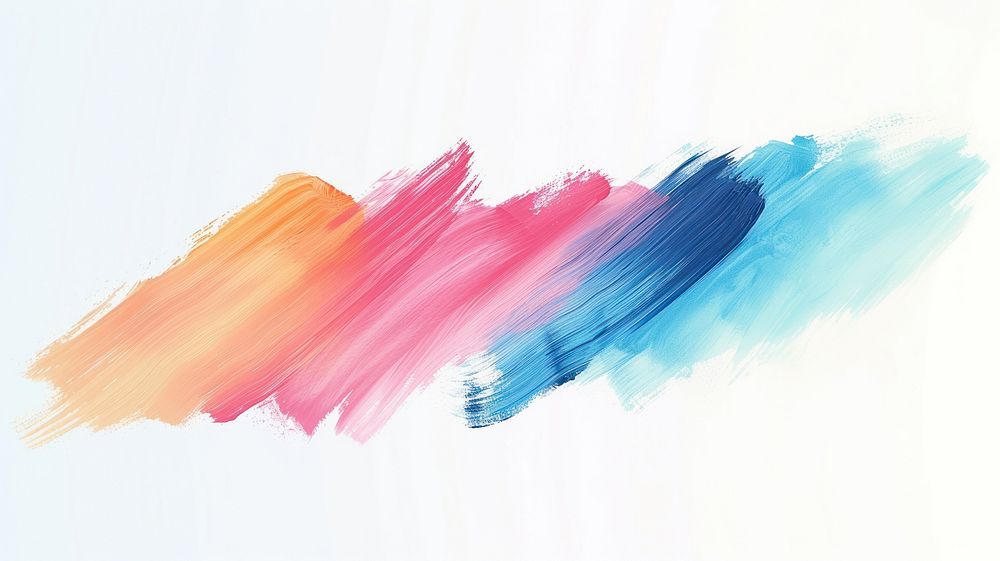 Line abstract brush stroke backgrounds paint white background.