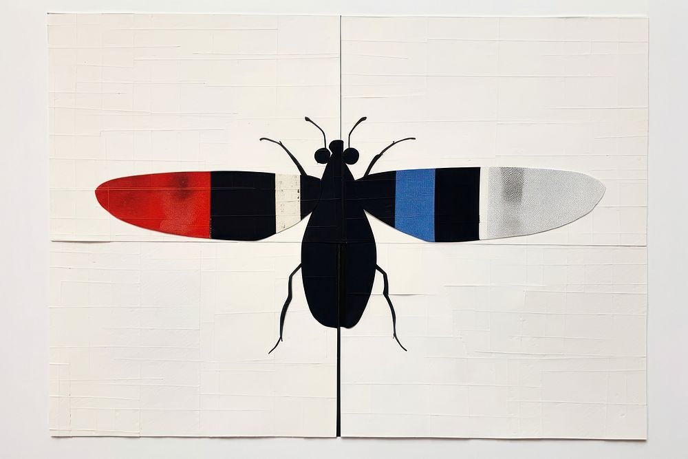 Abstract insect ripped paper art | Premium Photo Illustration - rawpixel