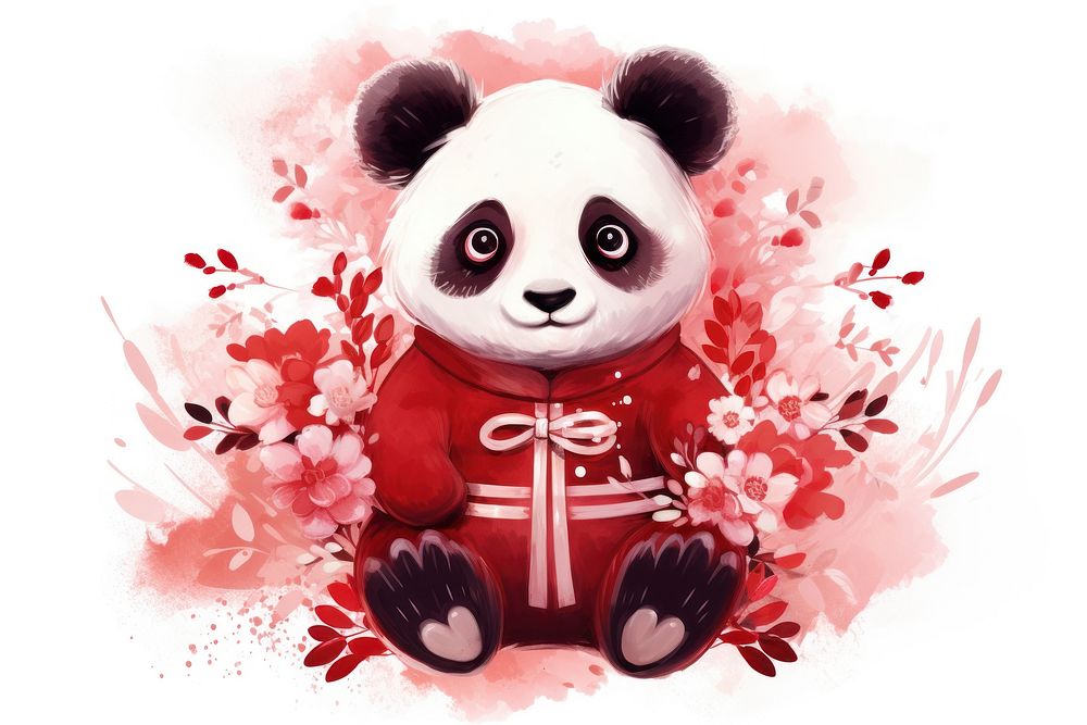 Panda panda toy representation.