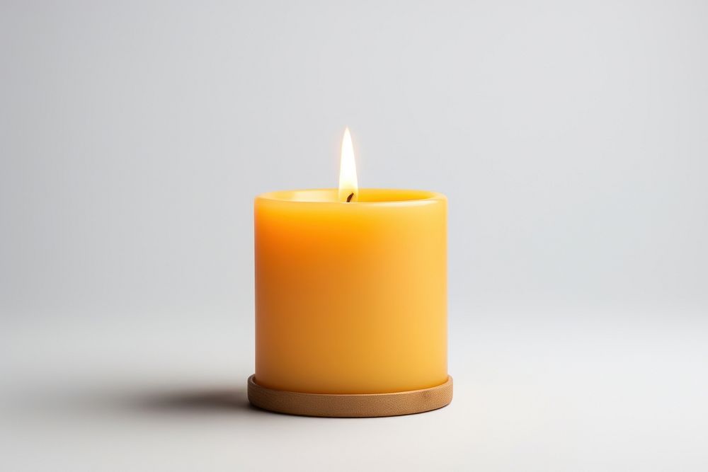 Candle spirituality simplicity cylinder.
