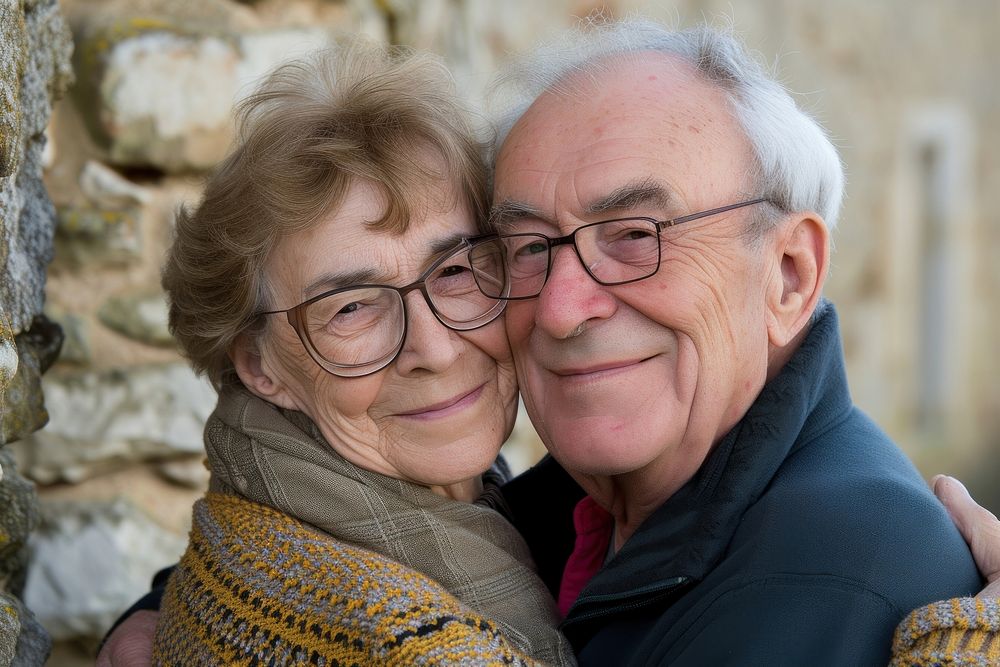 Elderly people photography portrait glasses.