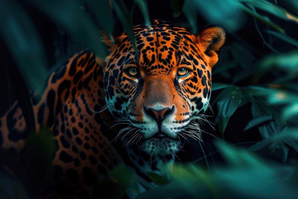 Jaguar wildlife leopard animal.