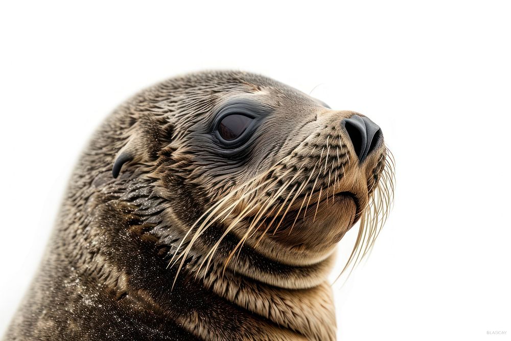 Seal portrait animal mammal.
