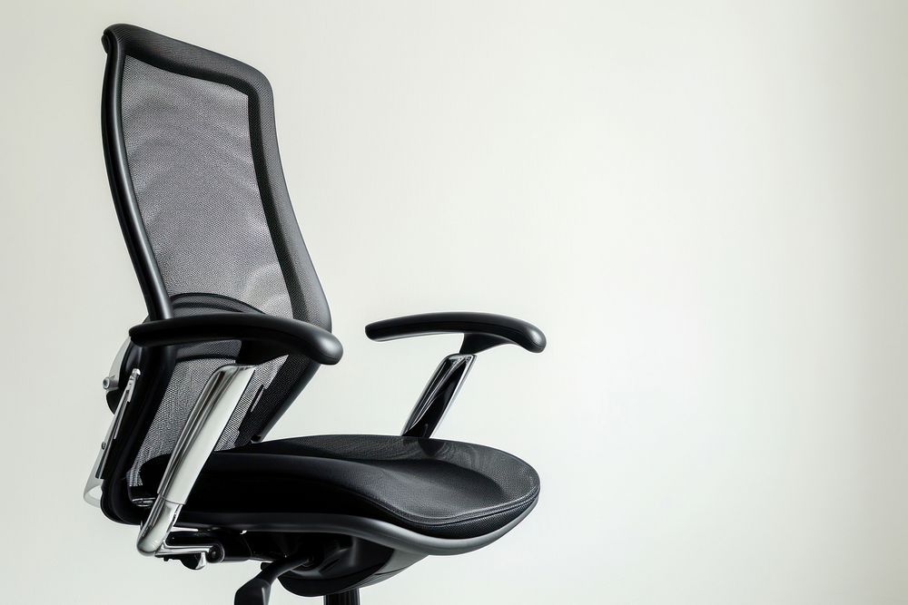Office desk ergonomic office chair furniture technology armchair.