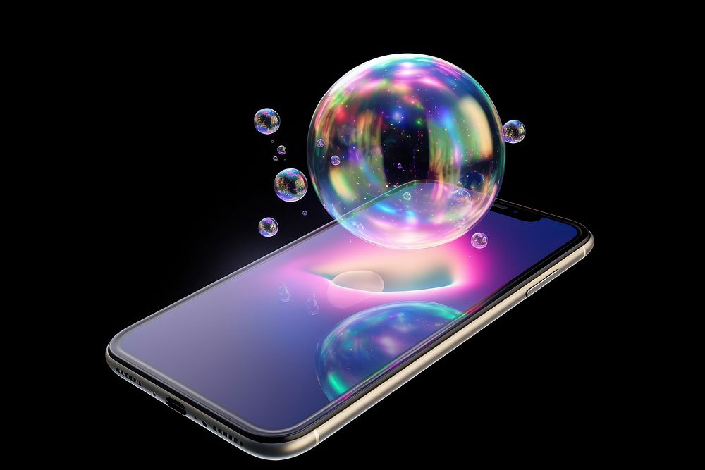 Phone bubble soap lightweight.