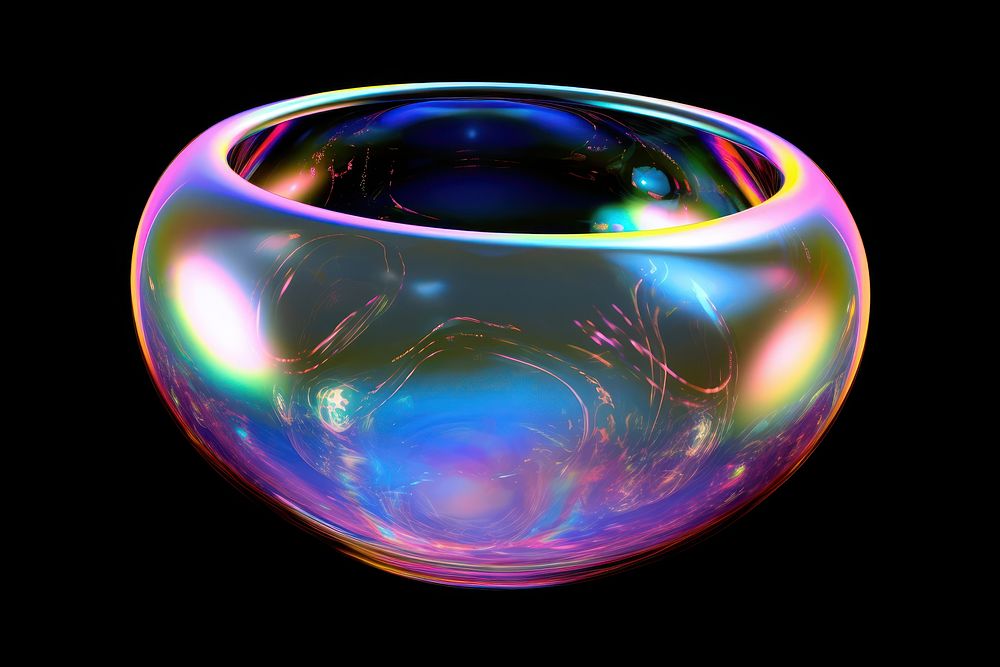 Bowl jewelry sphere bubble.