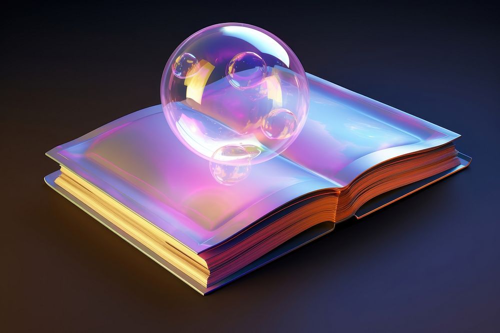Book publication sphere bubble.