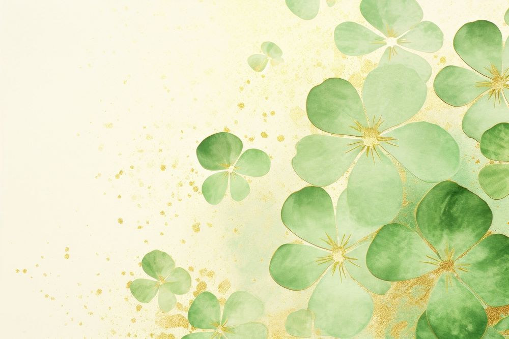 Clover abstract cute shape backgrounds pattern plant.