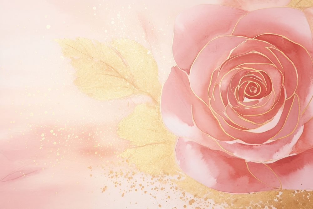 Rose abstract cute shape backgrounds flower petal.