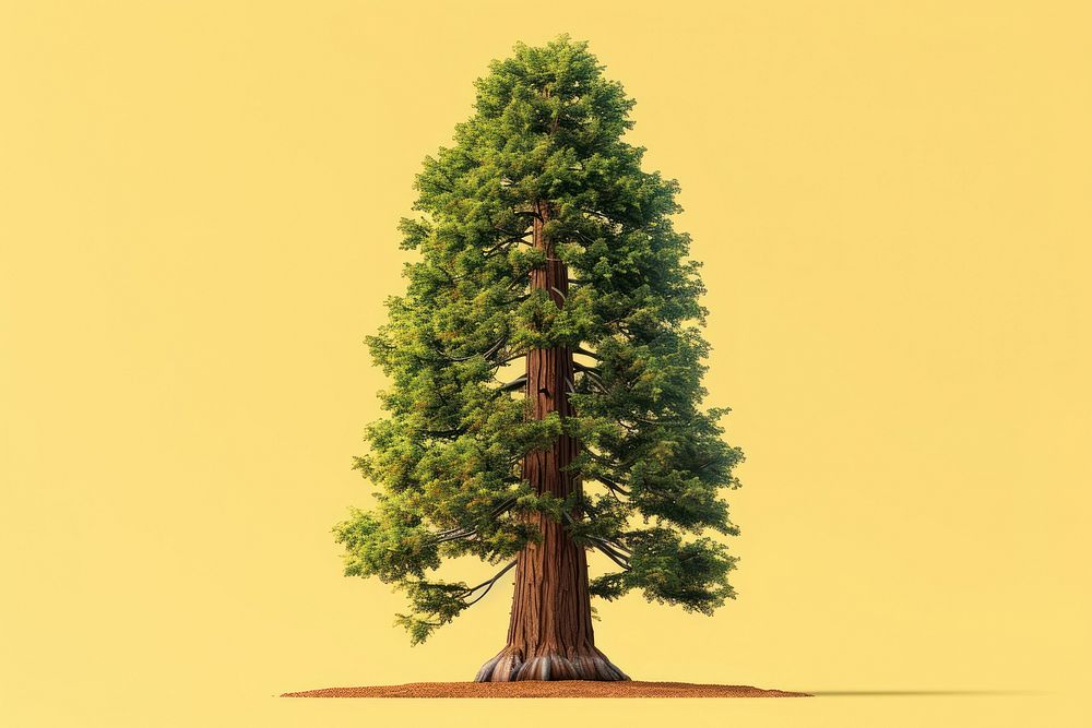 Giant sequoia tree plant fir tranquility.
