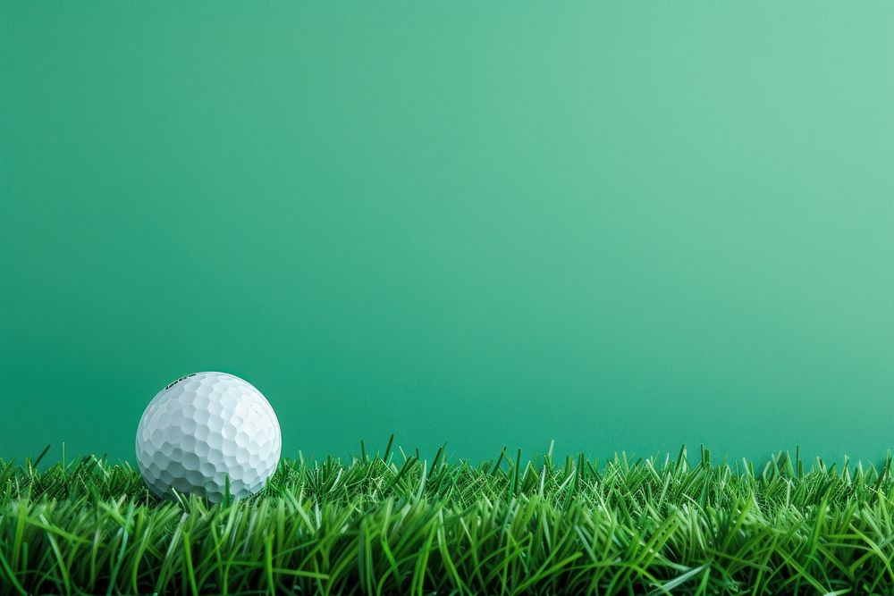 Ball golf outdoors sports.