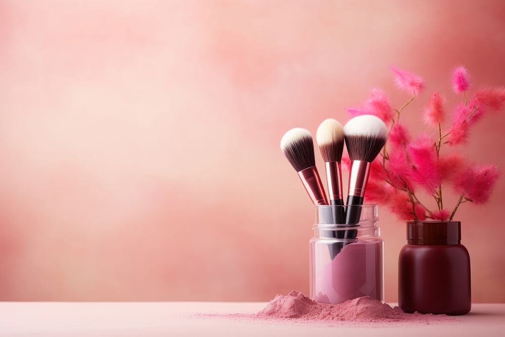 Cosmetics brush container variation.