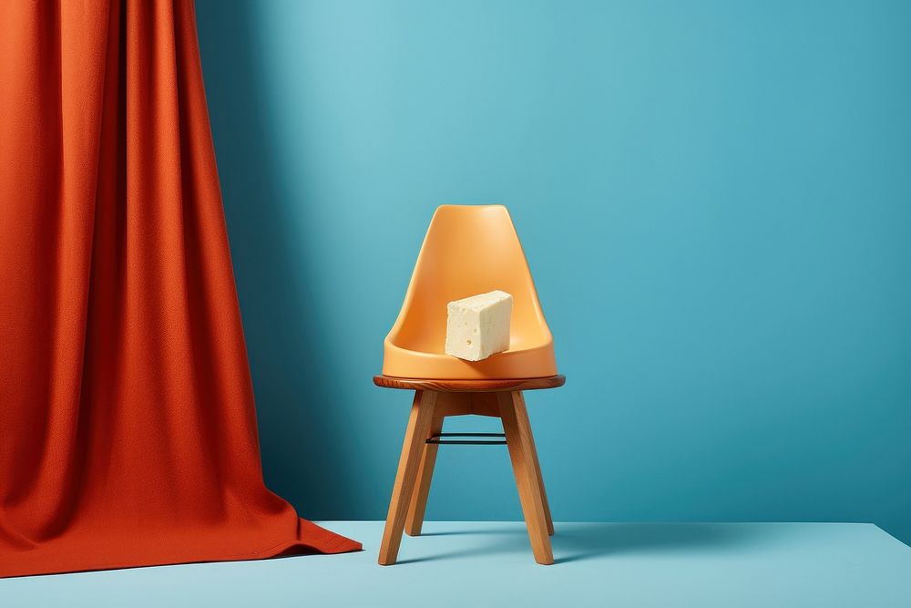Cheese furniture chair lamp.