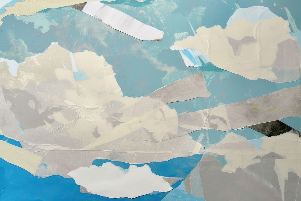 Abstract cloud ripped paper art backgrounds creativity.